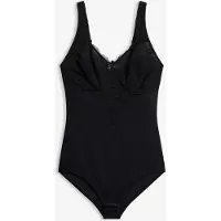 Bonprix Corrigerende body zonder beugels met kant, medium corrigerend maat 38