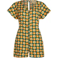 O'Neill Jumpsuit geel / donkergroen / lichtoranje