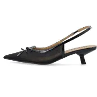 Bianco Slingpumps 'Kristin' zwart