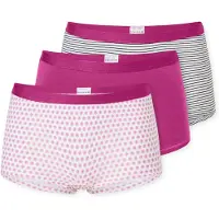 Schiesser Onderbroek ' 955 ' pink / wit
