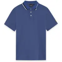 Lyle & Scott Shirt saffier / zwart / wit