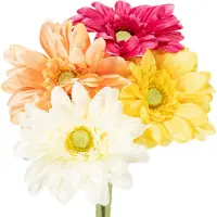 Viana Kunstboeket gerbera's voor een frisse en onderhoudsvriendelijke decora