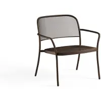 Emu Cafe' fauteuil metaal 2 stuks