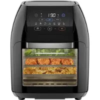Mira Heteluchtoven - Oven - Airfryer Oven - Zwart - 31cm x 31cm x 38cm
