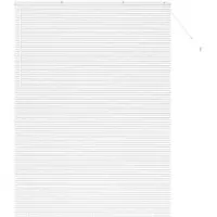 vidaXL Venetiaanse jaloezie Wit 220 x 160 cm 25 mm Aluminium