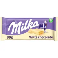 Milka Chocolade Reep Wit Flowpack (24x 90gr)
