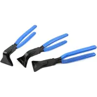 GEKO Vouwtangen set - precisie buigen - CrV staal - antislip handvatten - 3 stuks