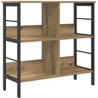 vidaXL Boekenplank 4-laags 82 x 32 x 144.5 cm Bewerkt hout