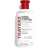 Thayers Blemish Clearing Toner met 2% Salicylzuur 355 ml – Acne Toner voor Gezicht – Tegen Puistjes, Mee-eters & Onzuiverheden – Alcoholvrij, Verzachtend
