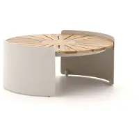 Bellagio + 15% kassakorting | Porcari lounge tuintafel ø70cm (h:30cm)