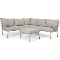 Garden Collections Coco Oliva hoek loungeset