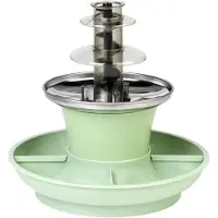 Mira Chocoladefontein - Chocolade fontein - Chocolade druppels - Groen - ‎23cm x 23cm x 22cm