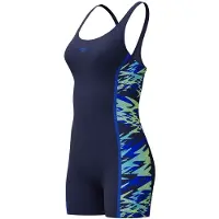 Speedo Hyperboom Splice Muscleback Legsuit Badpak Dames 38