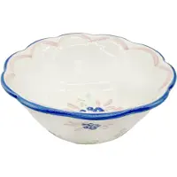 Kitsch Kitchen schaal Mercado de Flores blauw