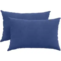 vidaXL Zitkussens 2 pcs Politieblauw 60 x 40 cm Corduroy stof