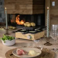 Mira Gourmetstel 4 personen - Gourmetstellen - Gourmet - Veelkleurig -‎ 26cm x 25cm x 15cm