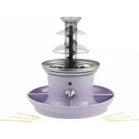 Mira Chocoladefontein - Chocolade fontein - Chocolade druppels - Paars - ‎26cm x 26cm x 28cm