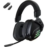 Mira Game headset draadloos - Headset - Game headset - Gaming headsets - Zwart -‎ 22cm x 22cm x 11cm