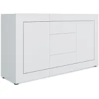 Itamoby Dressoir met 2 deuren en 3 laden, 150x40x83,5 cm, Elios, hoogglans wit