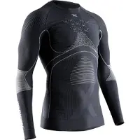 X-Bionic Running Energy accumulator 4.0 Long Sleeve Jersey Black Grey