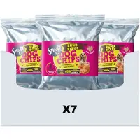 Smoofl 7x Hondensnack Dog Chips Rund 50 gr