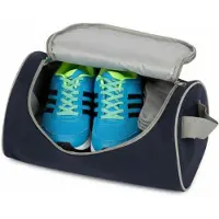 Kimood Schoenentas sport - 11L - 35 x 17 x 19 cm - blauw - polyester - sportschoenen opbergen