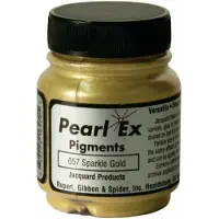 Jacquard pigment speelgoed Pearl Ex 21 gr Glinster Goud creatief.
