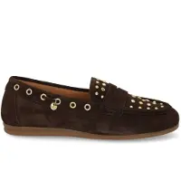 Via vai 62421-01 June Macy Instappers | Maat 40 Dames Bruin