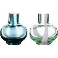 Marimekko Mini vaas 2-delig Light green-dark green-pink