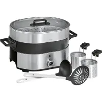 WMF Lono SDA Lono Hotpot en stoomoven, roestvrij staal