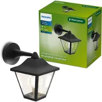 Philips Wandlamp E27 | Juli | IP44 | 5W | Zwart