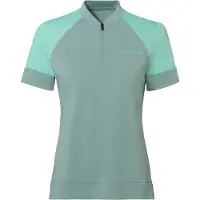 Vaude - Women's Altissimo Q-Zip Shirt - Fietsshirt 40, turkoois