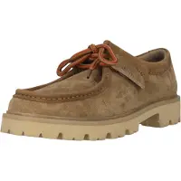 Clarks Veterschoen 'Cleyhill Seam' camel