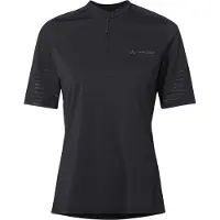 Vaude - Women's Qimsa Pro Half Zip Shirt - Fietsshirt 36, zwart