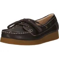 Clarks Veterschoen 'Wallabee EVO Sea' donkerbruin