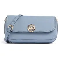 Michael Kors Schoudertas lichtblauw / goud