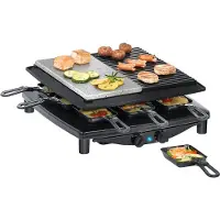 Mira Gourmetstel 8 personen - Gourmetstellen - Gourmet - Zwart - ‎39cm x 37cm x 14cm