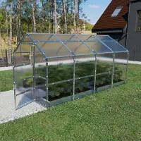 BAUMERA KLASIKA BERNARD Tuinkas - 2,35 x 4 m (9.4 m²) - 6 mm Dikte - Kweekkas - Polycarbonaat afdekking