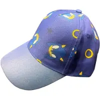 Sonic the Hedgehog Kinderpet – Blauw met All-over Print – Verstelbare Cap – Jongens – 52-54 cm