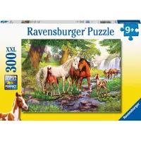 Ravensburger puzzel Wilde Paarden Bij De Rivier - Legpuzzel - 300XXL stukjes