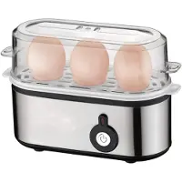Mira Eierkoker electrisch - Eierkoker - Eierkoker met timer - Zilver - 54cm x 37cm x 24cm