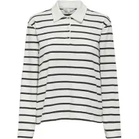 ONLY Shirt nachtblauw / wit