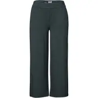 Cecil Dames 7/8 Wide Legs jersey broek - Groen - XXL