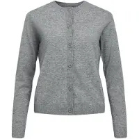 Object Gebreid vest 'THESS' grijs gemêleerd