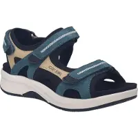 Josef seibel Sandaal 'Estelle 02' beige / smaragd / zwart