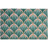 Beliani TATALIK - Deurmat - Groen - 40 x 60 cm - Kokosvezel
