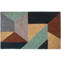 Beliani KIPMIK - Deurmat - Meerkleurig - 45 x 75 cm - Kokos
