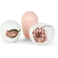 Kähler - Hammershøi Poppy Vase - White - Miniature 3 pcs.