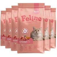 Hobby First 6x Kattenvoer Droog Senior 1,5 kg