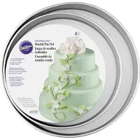 Wilton Performance Pans Bakvorm Diep - Cakevorm - Taartvorm - 4 Stuks